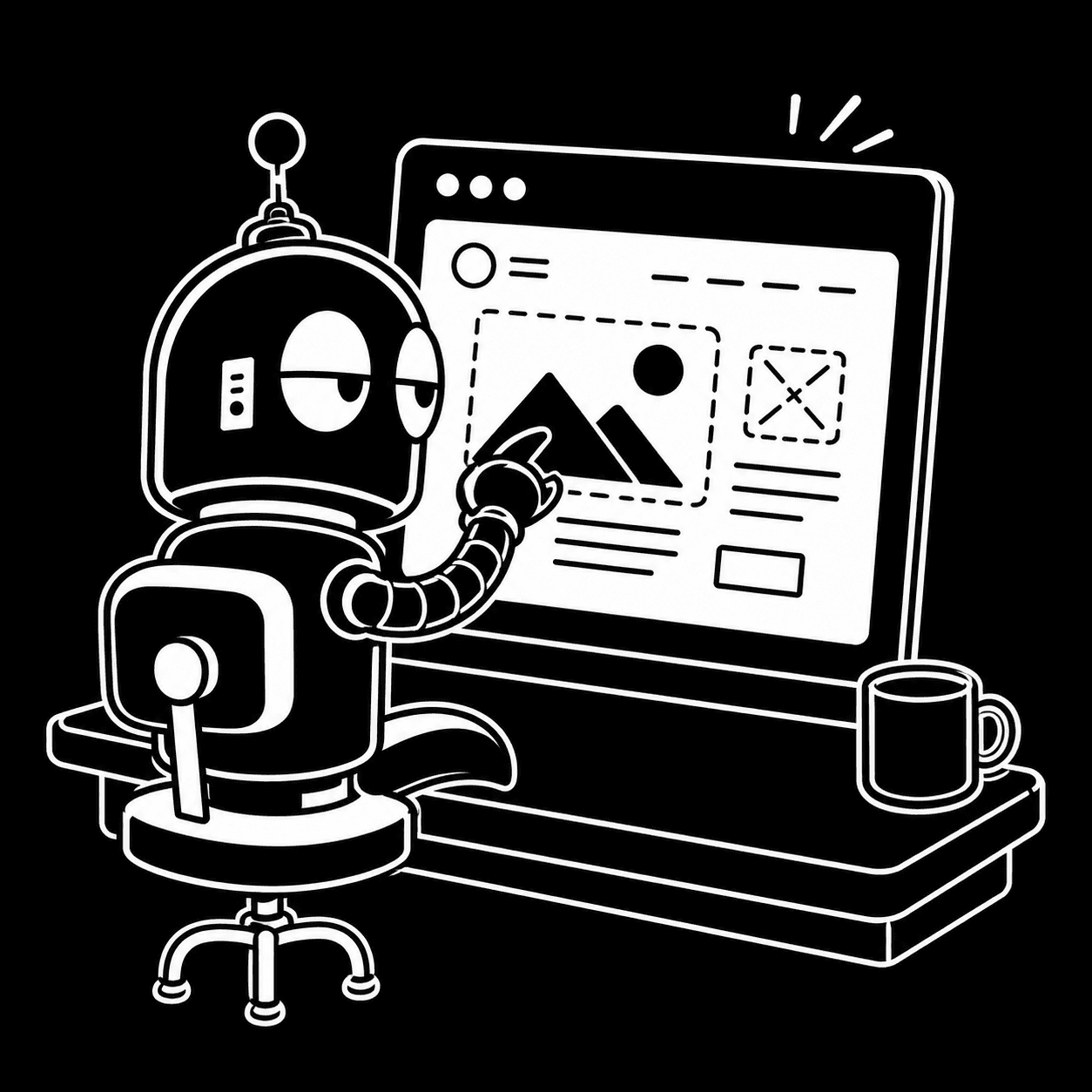 Website Design illustration